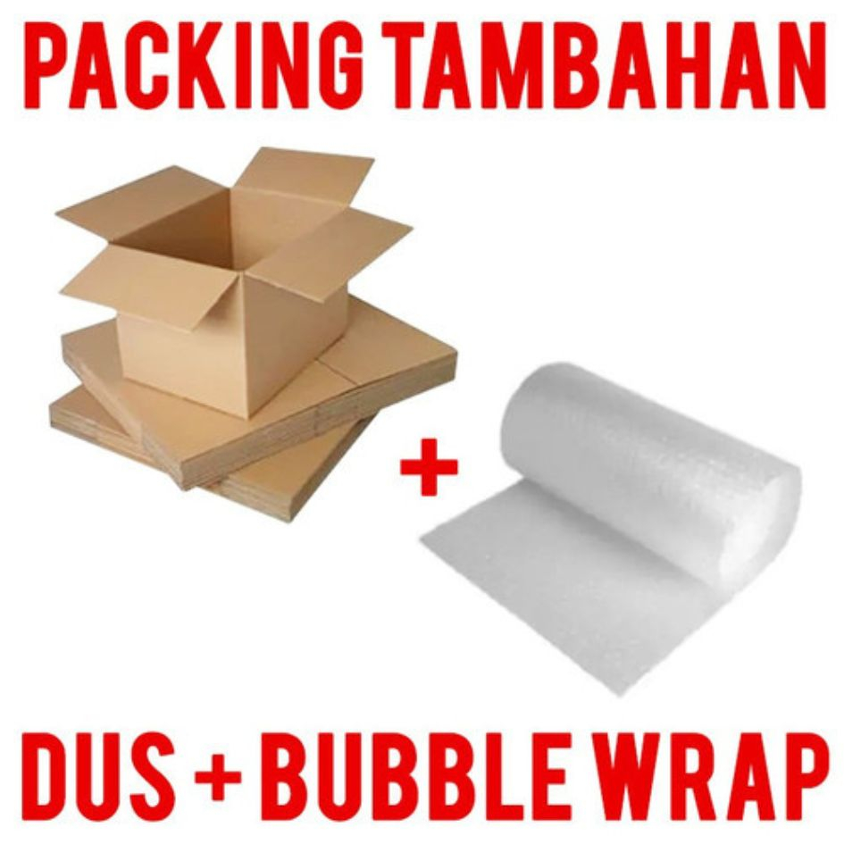 

Ekstra Packing Bubble / Dus Untuk Tambahan Packing