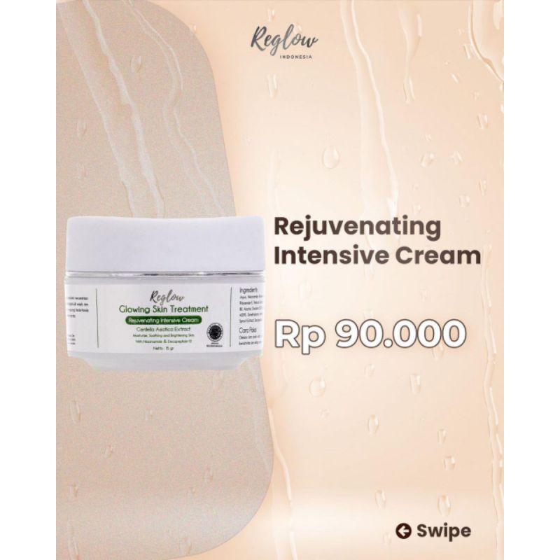 Rejuvenating cream reglow penghilang flek hitam