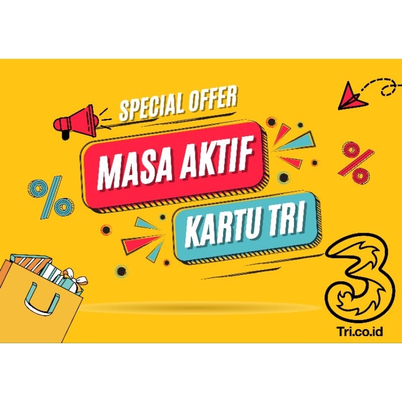 Perpanjang atau Tambah Masa Aktif Kartu TRI