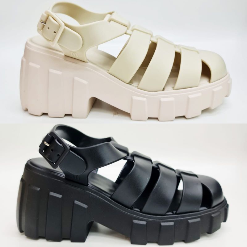 MELISSA MEGAN/SANDAL MELISSA/SANDAL WANITA/SANDAL WEDGES/MELISSA