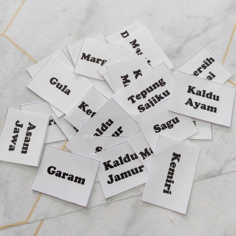 

Label Sticker toples bumbu