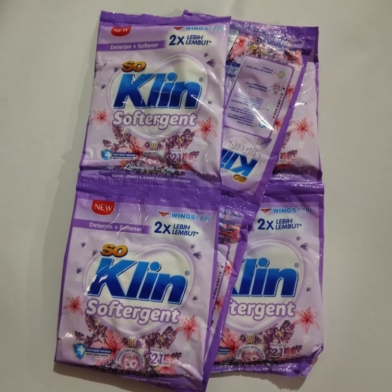 Soklin Softergent (Detergent Bubuk) Renceng