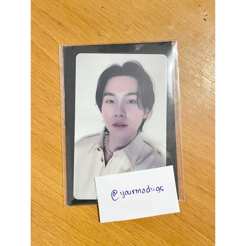 photocard yoongi suga ld tour seoul korea (serious buyer only)