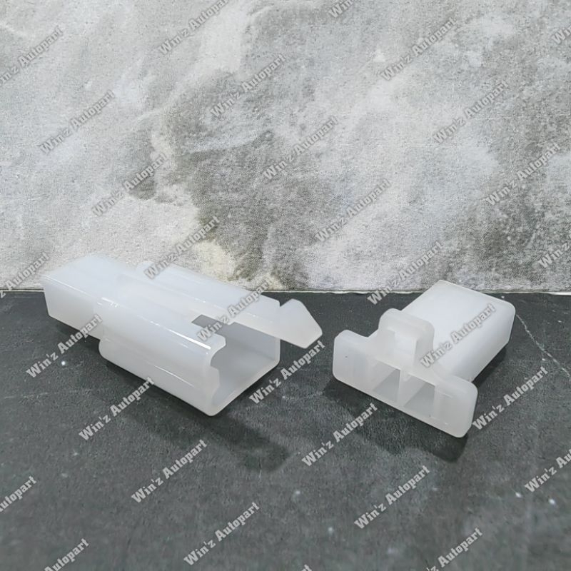 SOKET 2 PIN KECIL TIPE 110 (SOCKET ONLY/KOSONGAN) / SOCKET 2 PIN KECIL / SOCKET MOTOR 2 PIN KECIL