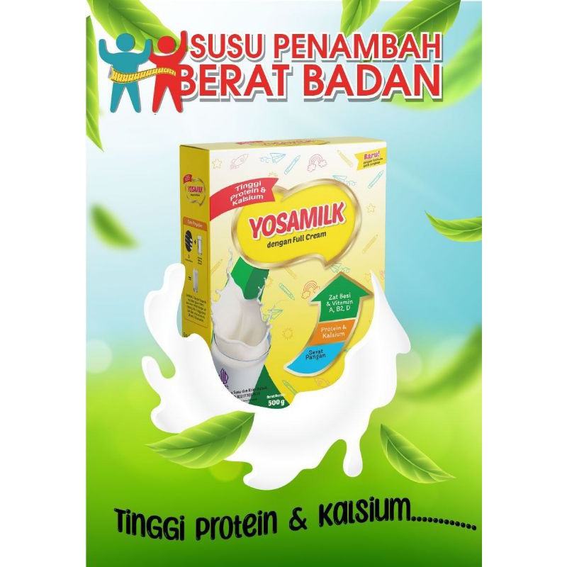 

YOSAMILK SUSU PENAMBAH BERAT BADAN 500 gr