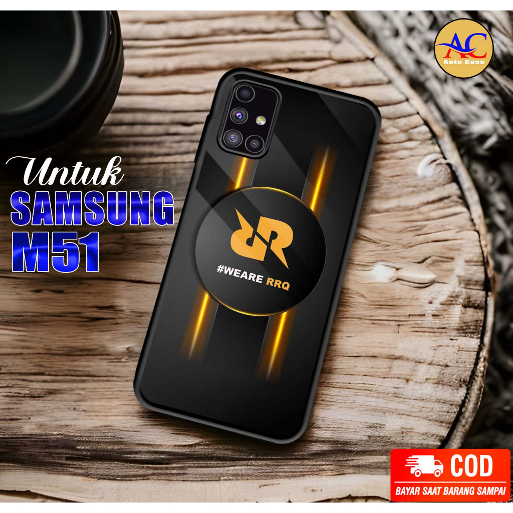 Case SAMSUNG M51 Casing terbaru Auto Case motif [RRQ] Case hanphone Case terbaru case terlaris case 