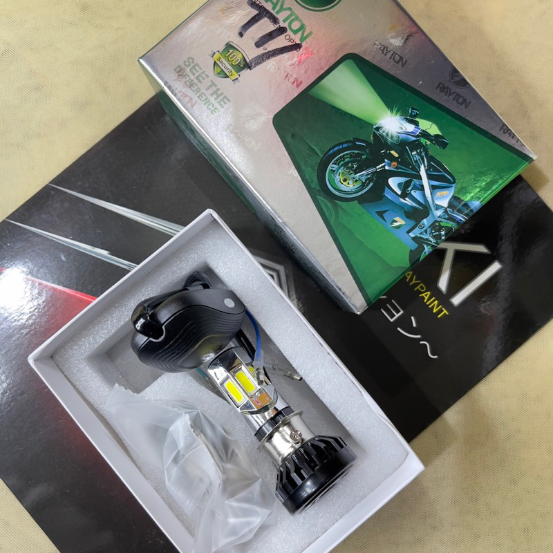 LED KIPAS H6 6 TITIK MERK RTD RAYTON BOHLAM LED KIPAS 6 TITIK H6 [1SET] SESUAI GAMBAR BEBEK MATIC
