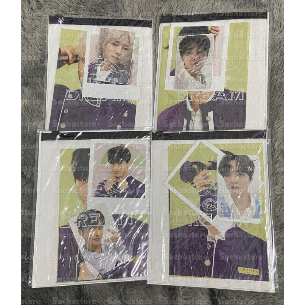 NCT DREAM JAEMIN RENJUN MARK CHENLE 2022 SEASONS GREETINGS PHOTOPACK [SEALED]