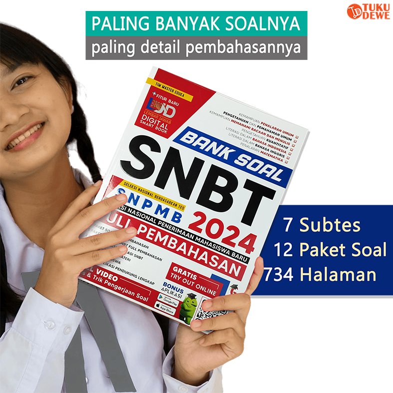 Buku SNBT - Buku SBMPTN - Buku TPS - Bank Soal SNBT 2024