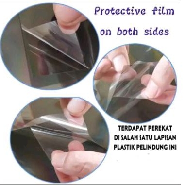 POLARIZER SHARP 32 INCH Bonus cairan pembersih lem polaris