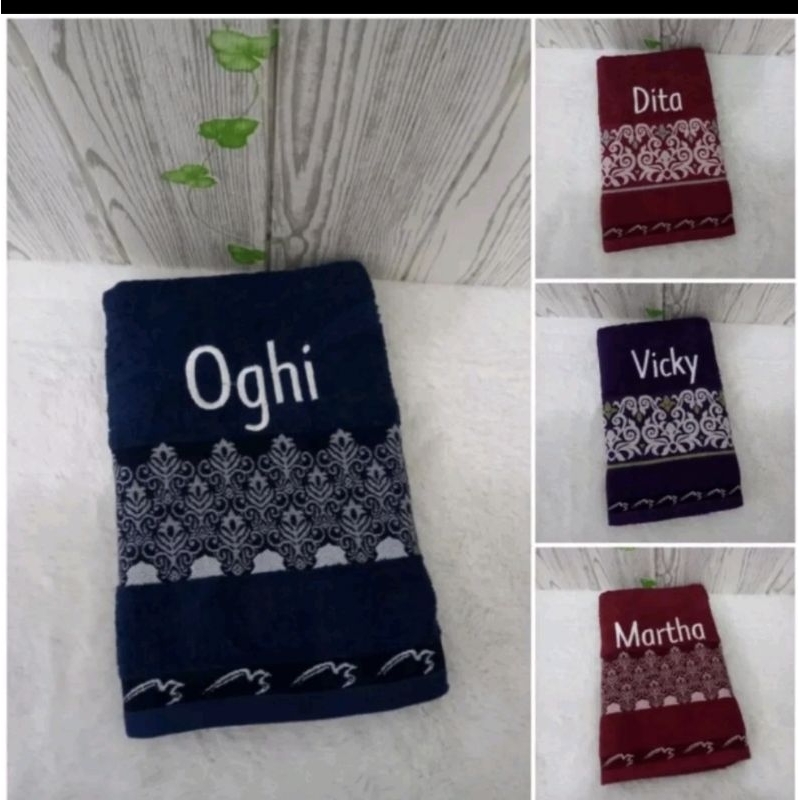 JASA BORDIR NAMA HANDUK
