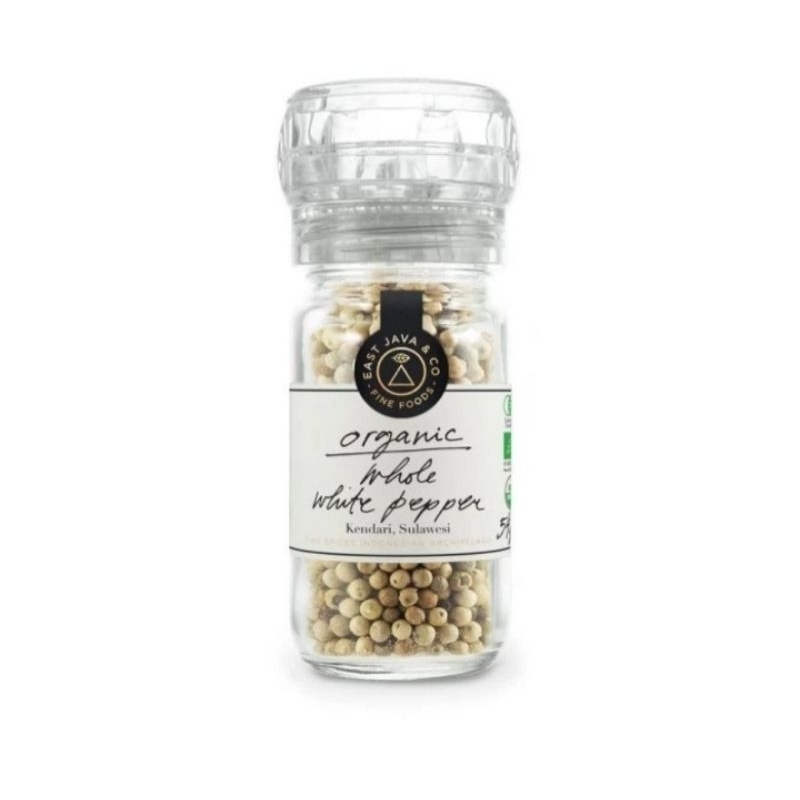 

Organic White Pepper Mill 54gr