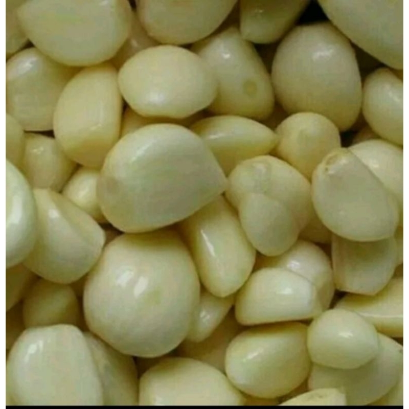 

Bawang putih kupas 200 gr