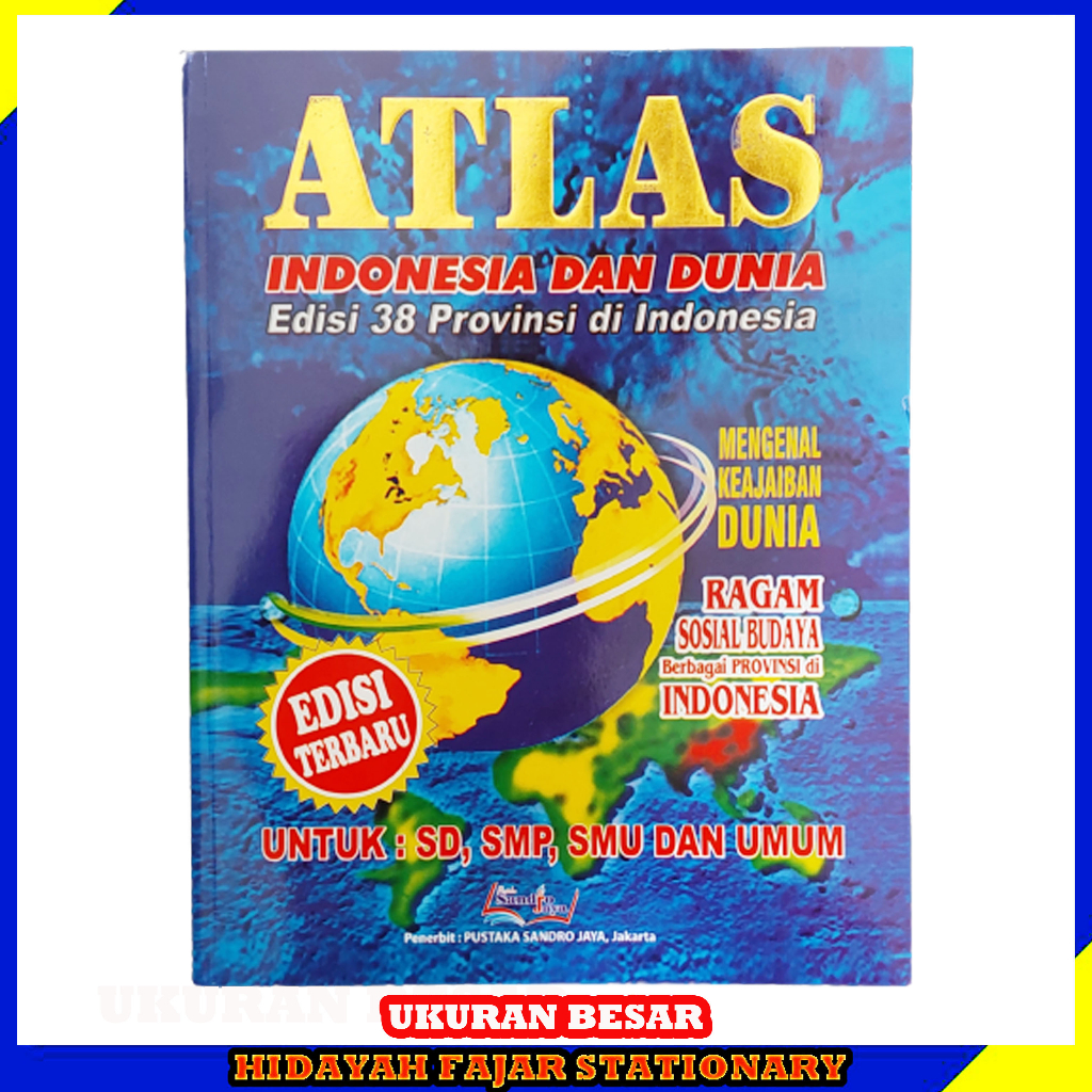 Atlas Dunia Dan Indonesia - Atlas Besar