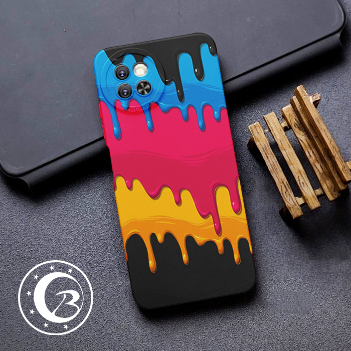 NG16 Marintri Case ITEL VISION S23 4G Fashion Case LUBER01 Softcase Casing & Cover Hp Case Murah