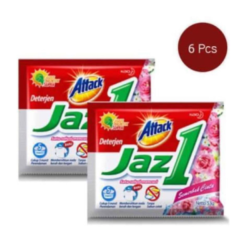 ATTACK JAZZ 1 SACHET ISI 6