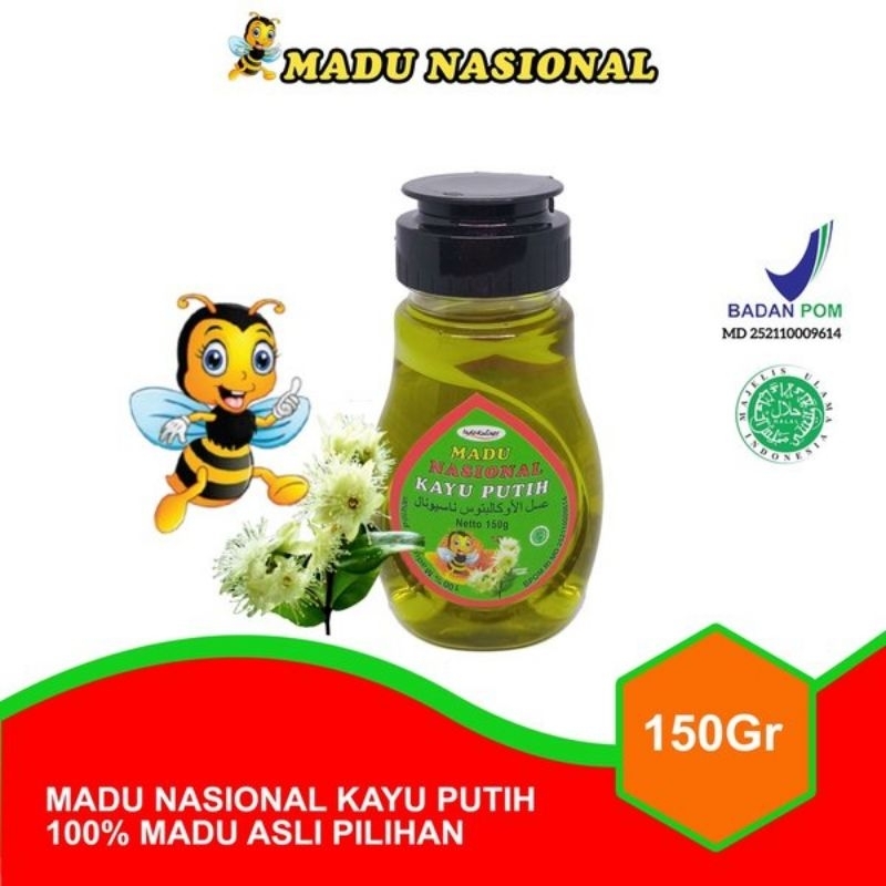 

Madu Nasional Kayu Putih Cajuput 150 gram