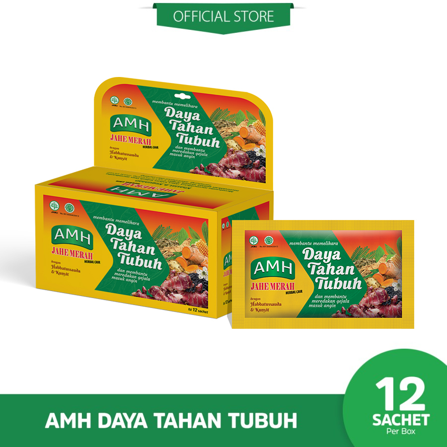 

AMH Daya Tahan Tubuh ( 12 Sachet) - Herbal Masuk Angin