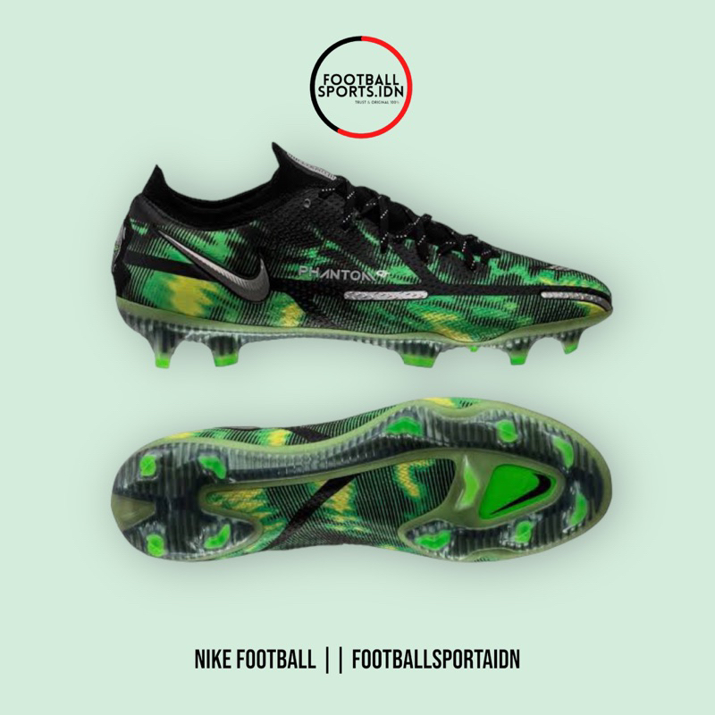 NIKE PHANTOM GT 2 ELITE FG BLACK GREEN