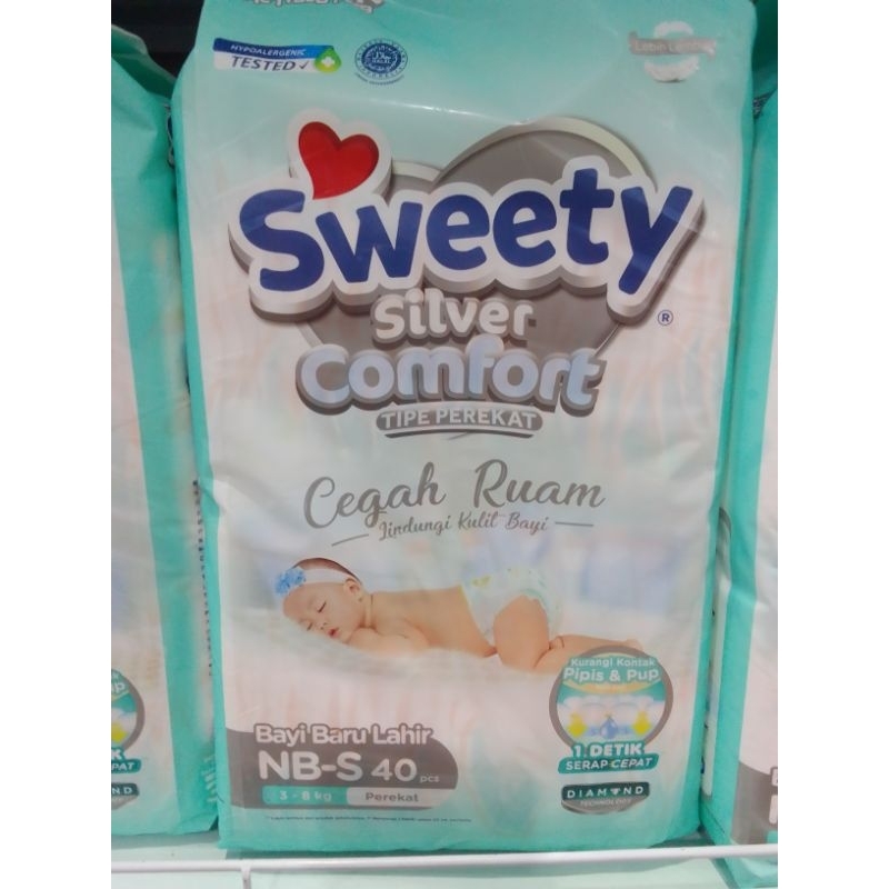 Sweety Popok Bayi Baru Lahir NBS40
