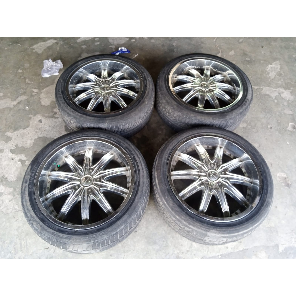 Velg Mobil Racing VELOCA R22 x 9,5 6X139,7/114,3 ET- CROUME