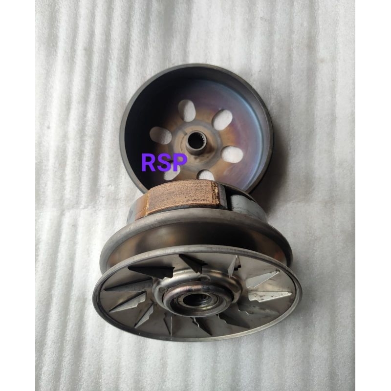 pully Vario 110 karbu pully sleding Vario karbu Tecno