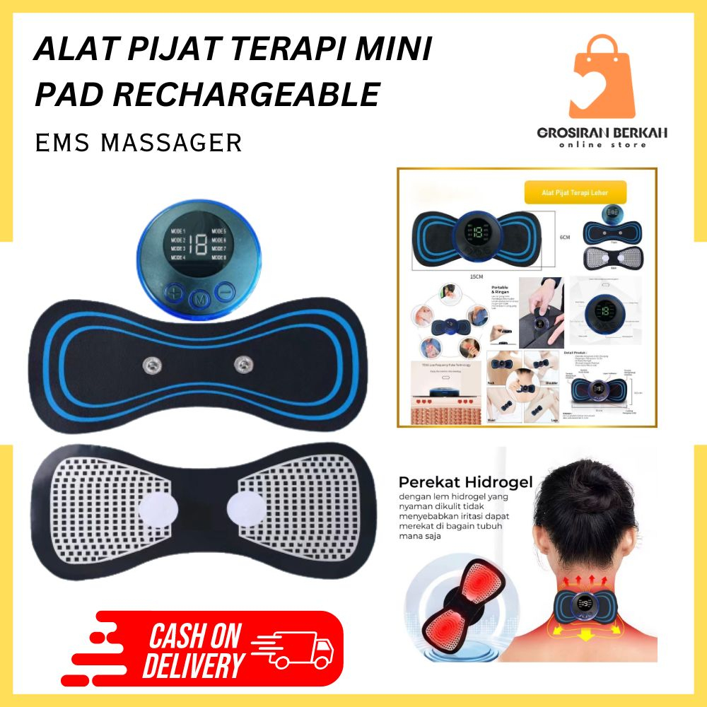 ALAT TERAPI KESEHATAN PIJAT LEHER PUNDAK DAN PINGGANG ELEKTRIK PRIA WANITA BISA COD