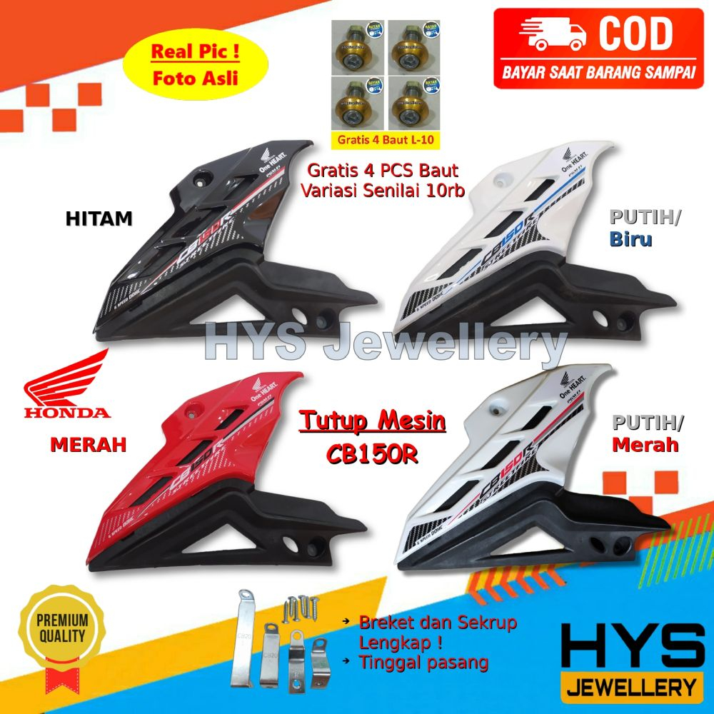 Neo [COD] Tutup Mesin Honda CB150R / All New CB150R / All New CB150R StreetFire - Cover Engine