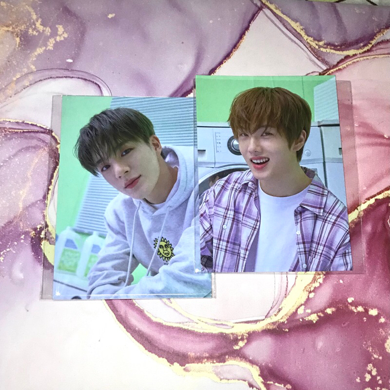 PC Photocard NCT Dream Jeno Jisung postcard tincase laundry