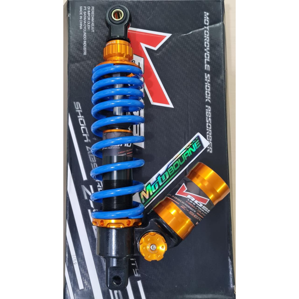 Shock Shockbreaker tabung bawah Vrossi H2 Motor matic tabung blue