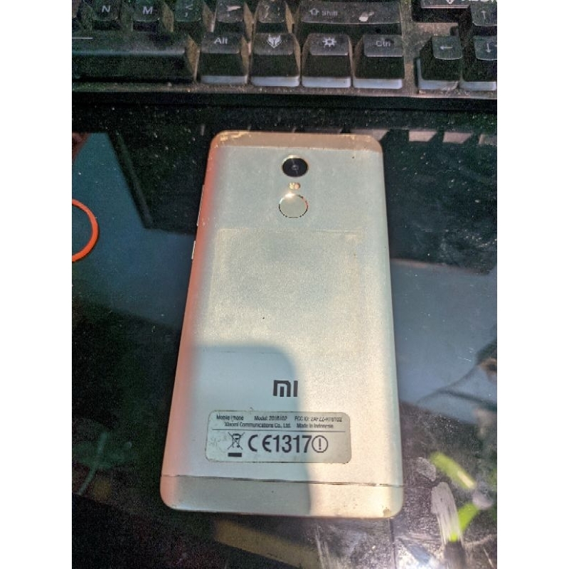 Redmi Note 4 Snap Matot