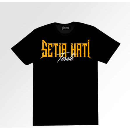 KAOS SH TERATE TULISAN PERSAUDARAAN SETIA HATI TERATE SIMPLE ELEGAN - KAOS DISTRO COMBED 30 S COTTON