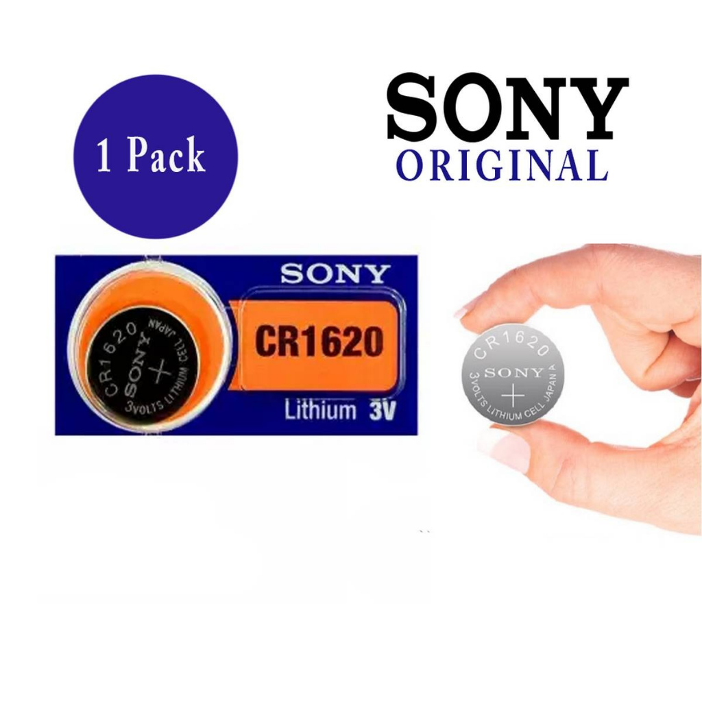 Baterai Kancing SONY CR1620 CR-1620 CR 1620 3v Lithium