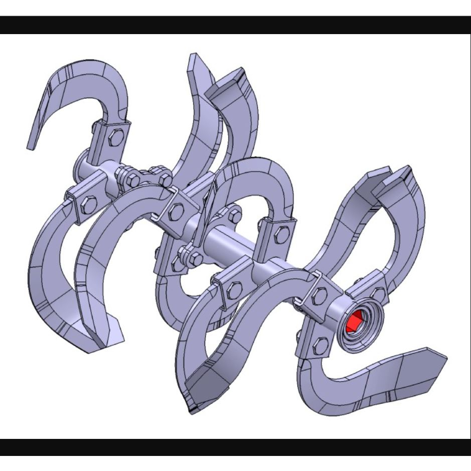 Main Rotary Blade J/S Kanan Kiri Cultivator Quick Cakar Baja Mini