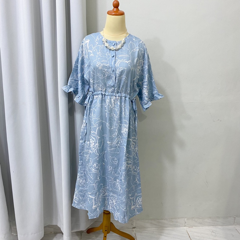 Napusha - Agatha Daster  | Daster Rumahan | Daster Panjang| Daster Pendek | Daster kekinian | home d