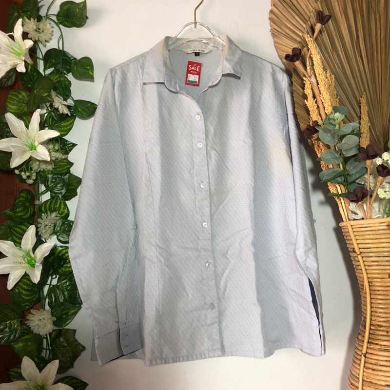 Kemeja Wanita Biru Valino