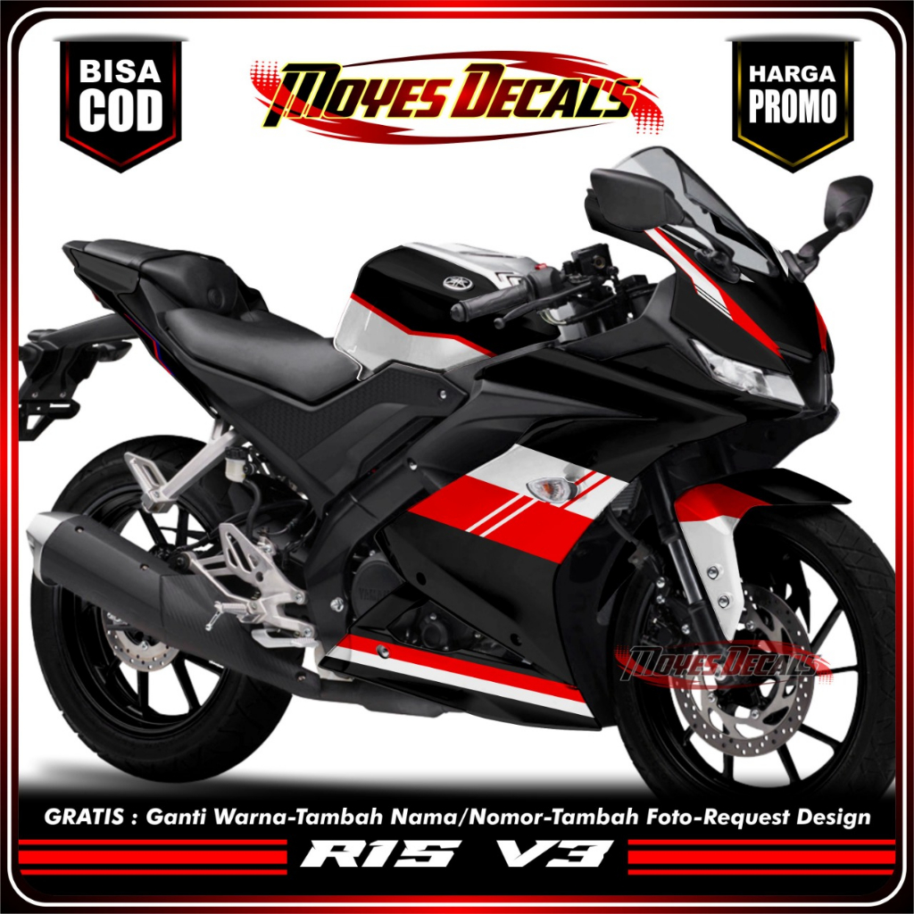 Decal Stiker Fullbody R15 V3 - Stiker R15 V3 Motif Keren MYS167