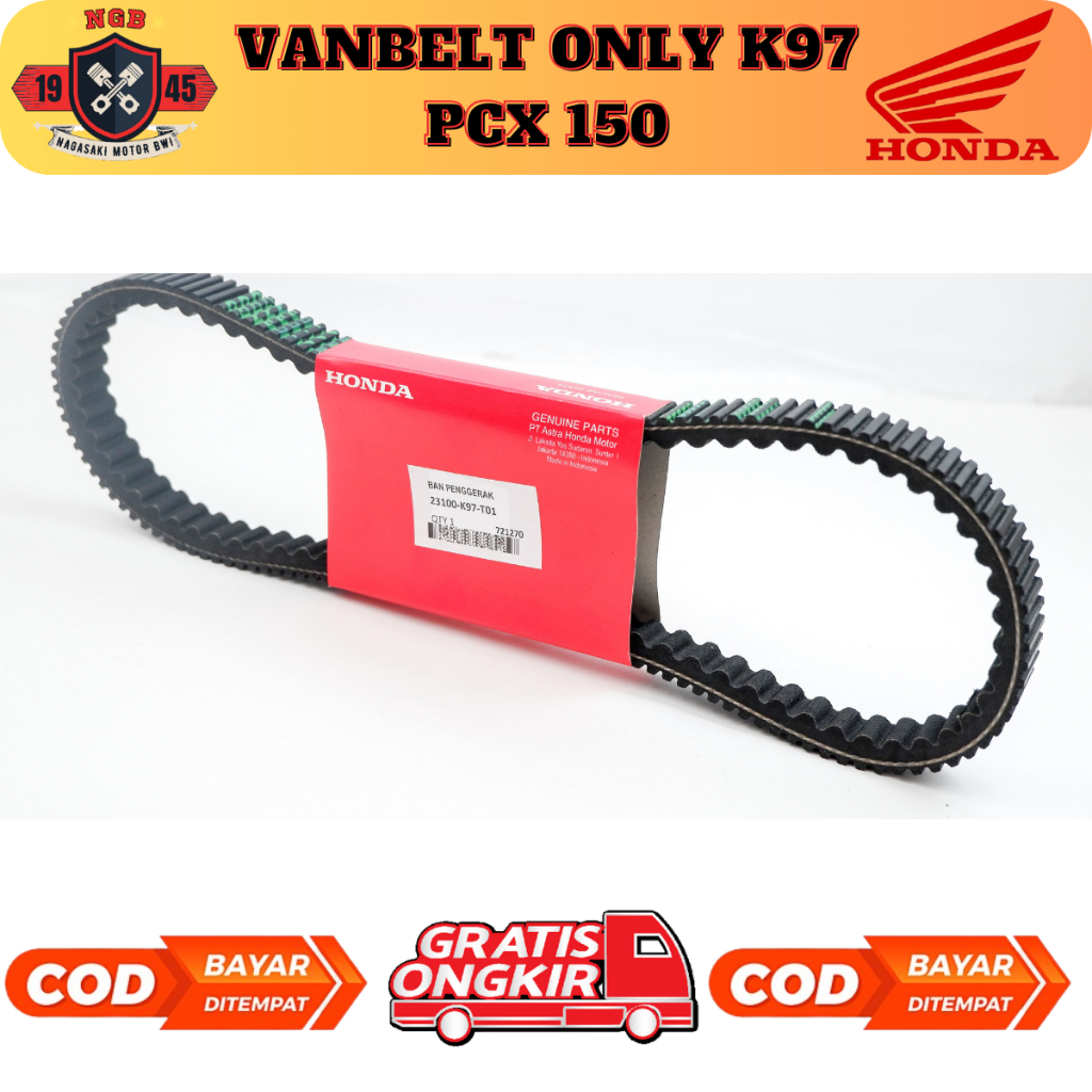 vanbelt pcx 150 - vanbelt pcx 150 original premium - Vbelt Only Honda PCX 150 New & ADV 150 - K97