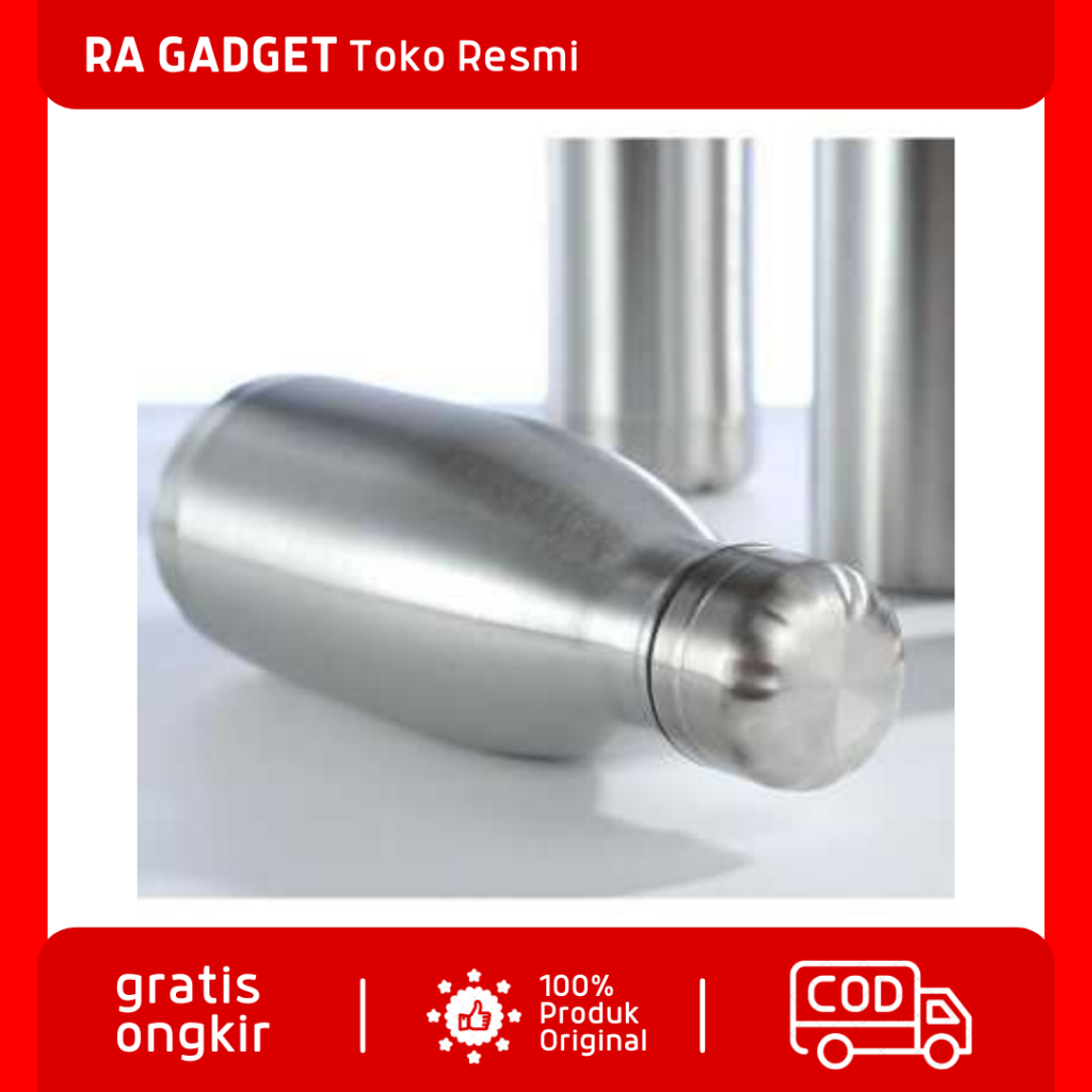 Botol Minum Termos Air Panas Dingin Stainless Steel 500ml tahan 24 Jam / Botol Termos Air Panas Ding