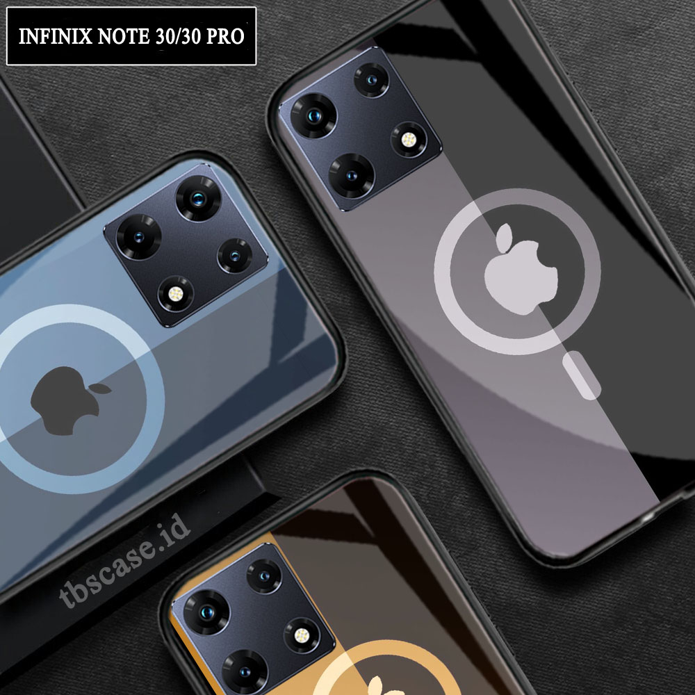 Softcase Glass Kaca Infinix Note 30 Infinix Note 30 Pro Terbaru [M145] Case HP Infinix Note 30 Infin