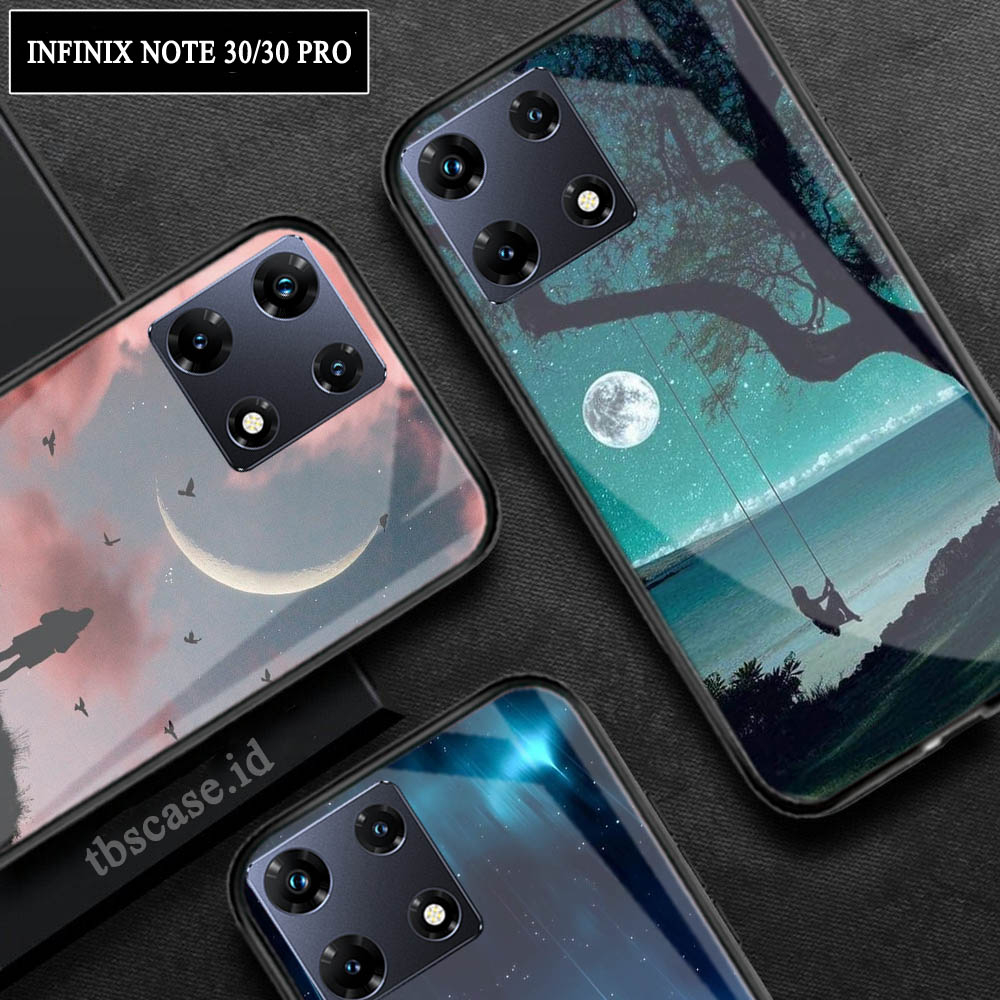 Softcase Glass Kaca Infinix Note 30 Infinix Note 30 Pro Terbaru [M132] Case HP Infinix Note 30 Infin