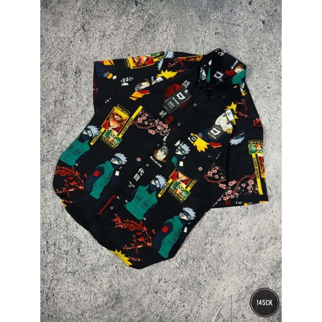 Kemeja Rayon Twill Premium Motif  (CS 10)