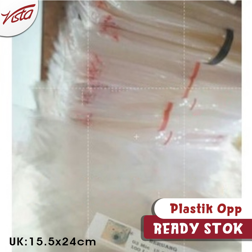 

plastik opp 15.5x24cm undangan , souvenir