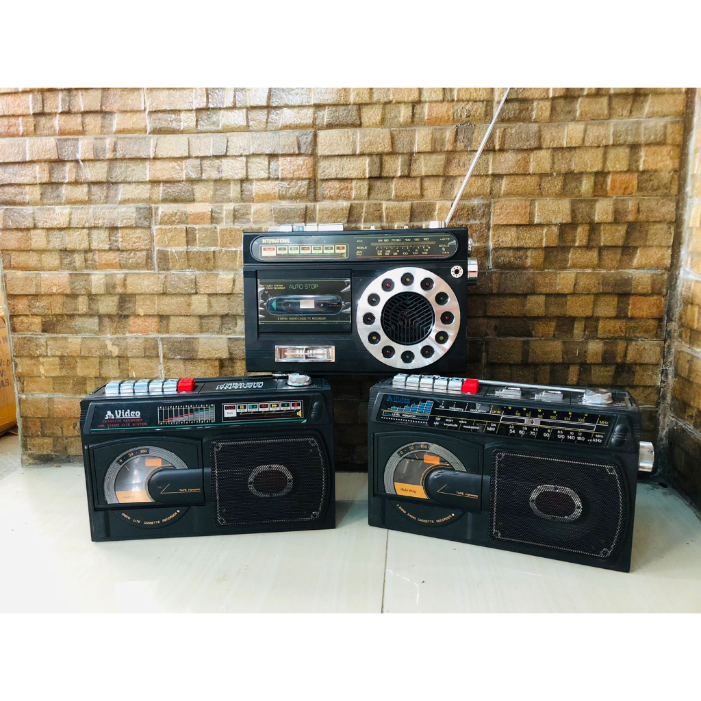 CUCI GUDANG RADIO MINI COMPO AM/FM/SW KASET PITA JADUL RADIO JADUL RADIO ANTIK ORI JADUL PEMBUATAN T