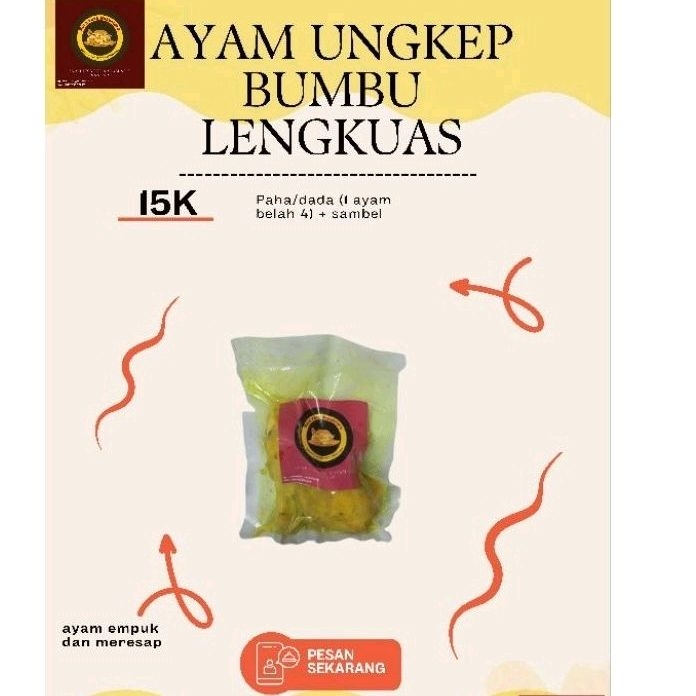 

AYAM UNGKEP BUMBU LENGKUAS