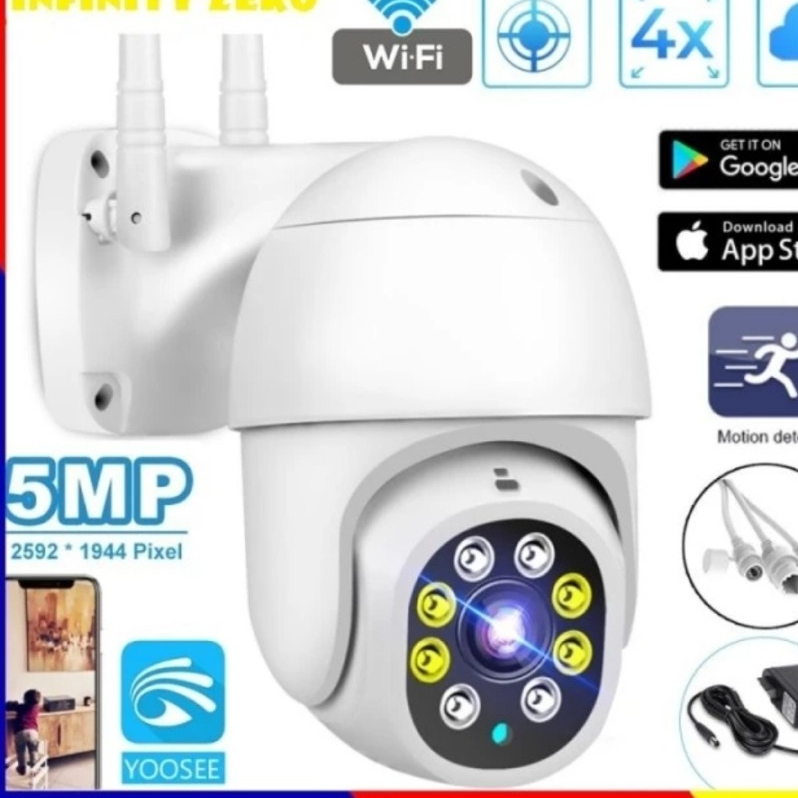 Camera cctv dome Camera cctv 5mp 1080mp WIFI Outdoor ptz yosee variasi memory vgen original