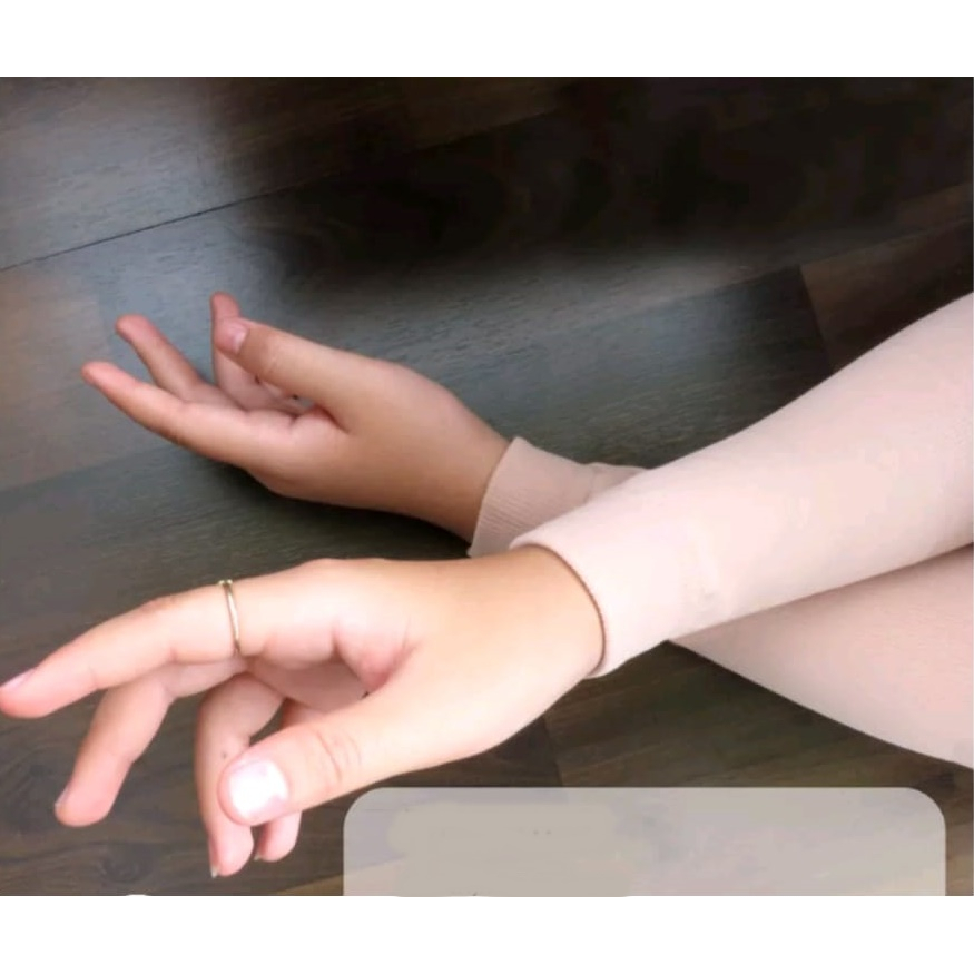 Sarung Tangan Kaos Pelindung Lengan Kulit Anti UV Tifa Deker Tebal