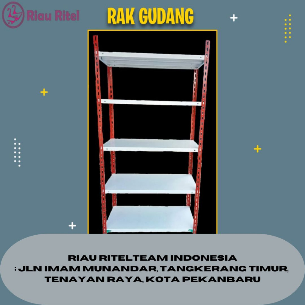 RAK GUDANG RAK SIKU RAK RAK BESI LOBANG