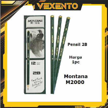 

Pensil 2B M2000 Montana Pencil by Vexento