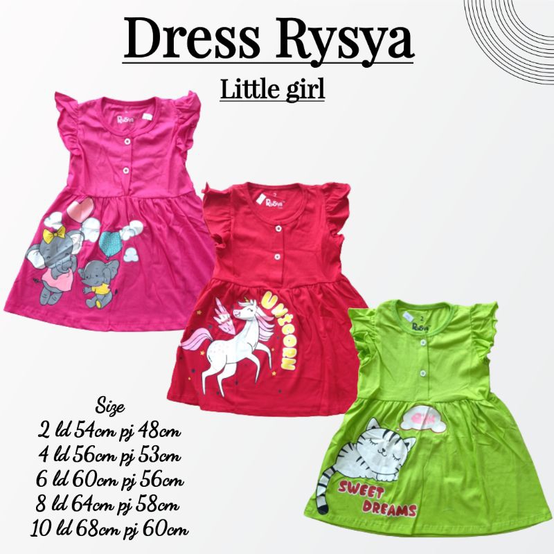 DRESS RYSYA ANAK CEWEK